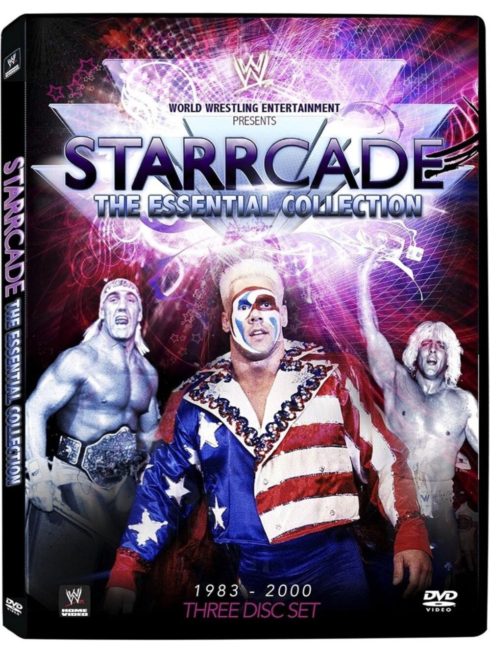 WWE Starrcade: The Essential Collection (3-DVD Set, Region 1) Very Good!